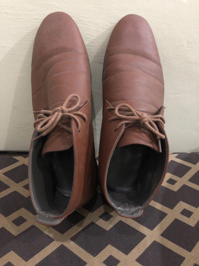 Shoes for sale! (Category: Dress Shoes) located in Mandaluyong City. Submitted by creamscapes (Listing ID 267282231, Image 1). Description: Rush for sale! Salvatore Mann for just 799! Reason for selling: Decluttering .