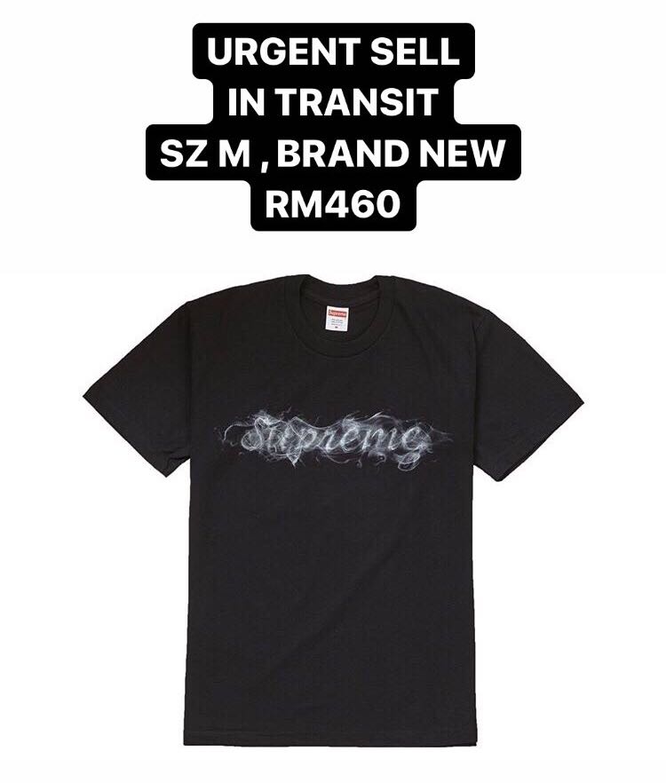 supreme smoke tee