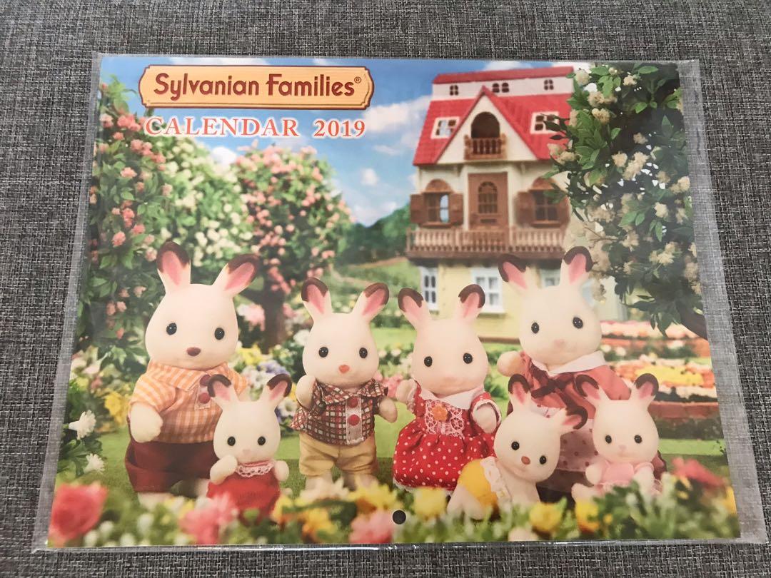 Sylvanian Families 2019 calendar collection Hobbies Toys Books Magazines Assessment Books on Carousell