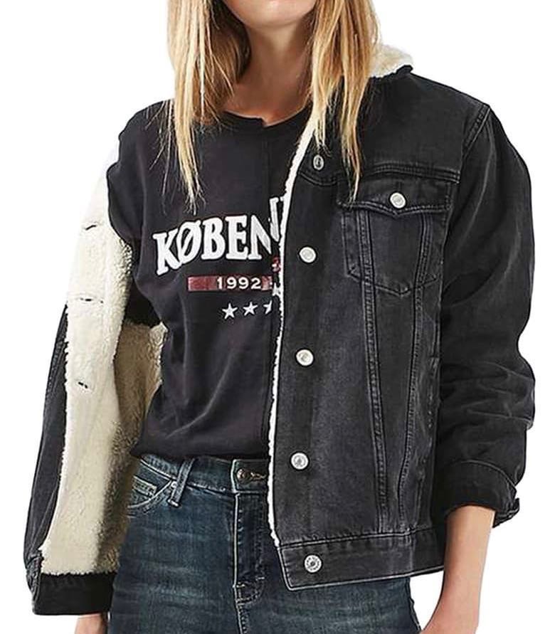 Fleece jacket topshop new arrivals