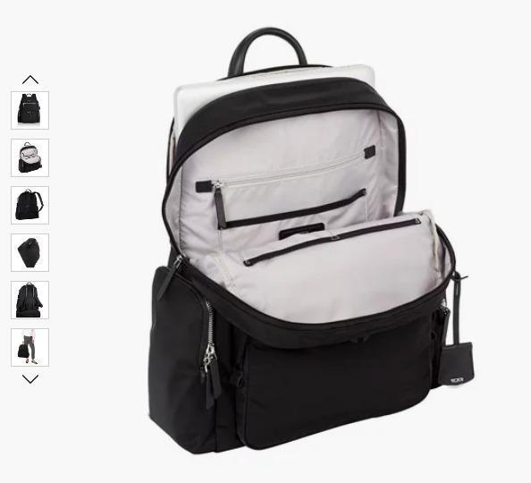 TUMI CARSON BACKPACK (Silver Zipp), Luxury, Bags & Wallets on Carousell