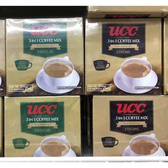 Ucc 3 1 Instant Coffee Mix Regular Or Strong Flavor Food Drinks On Carousell