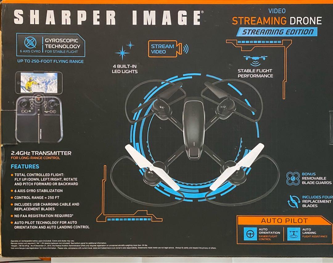 Sharper image shop streaming edition drone