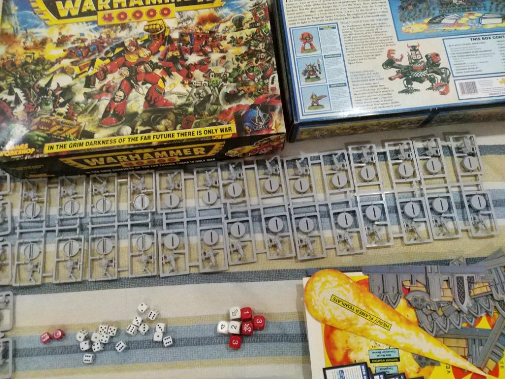 Warhammer 40K Boxed Set + Dark Millennium Addon Boxed Set, Hobbies ...