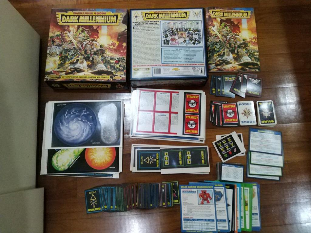 Warhammer 40K Boxed Set + Dark Millennium Addon Boxed Set, Hobbies ...