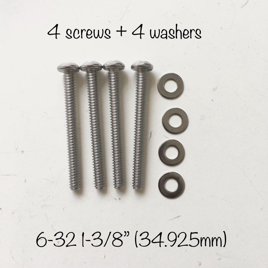 Set: Water Cooling Radiator Screws 6#-32, Computers & Tech, Parts ...
