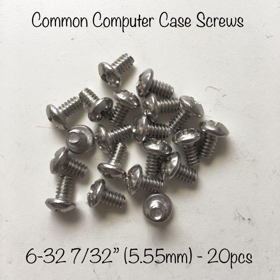 Set: Water Cooling Radiator Screws 6#-32, Computers & Tech, Parts ...