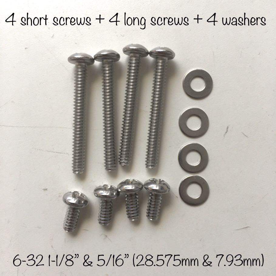 Mini Radiator Screws Set: Water Cooling Radiator Screws 6#-32, Computers & Tech, Parts ...