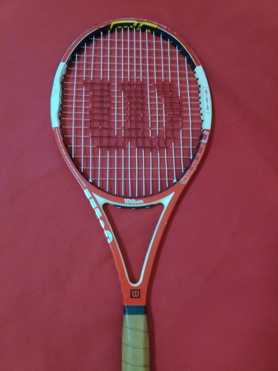Wilson Pro Staff nCode Six One Tour Tennis Racket, Sports Equipment