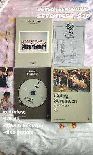 SEVENTEEN: GOING SEVENTEEN KPOP ALBUM