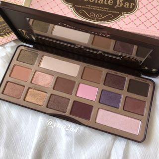 （正品/9.9新/免運）Too Faced 巧克力 眼影盤 大地色 地主盤 巧克力盤 Chocolate Palette
