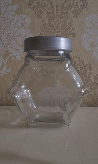 Star-shaped Glass Jar