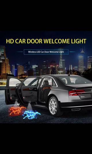 Wireless Car Door Led Logo Welcome Laser Projector Ghost Shadow Light for Toyota Honda