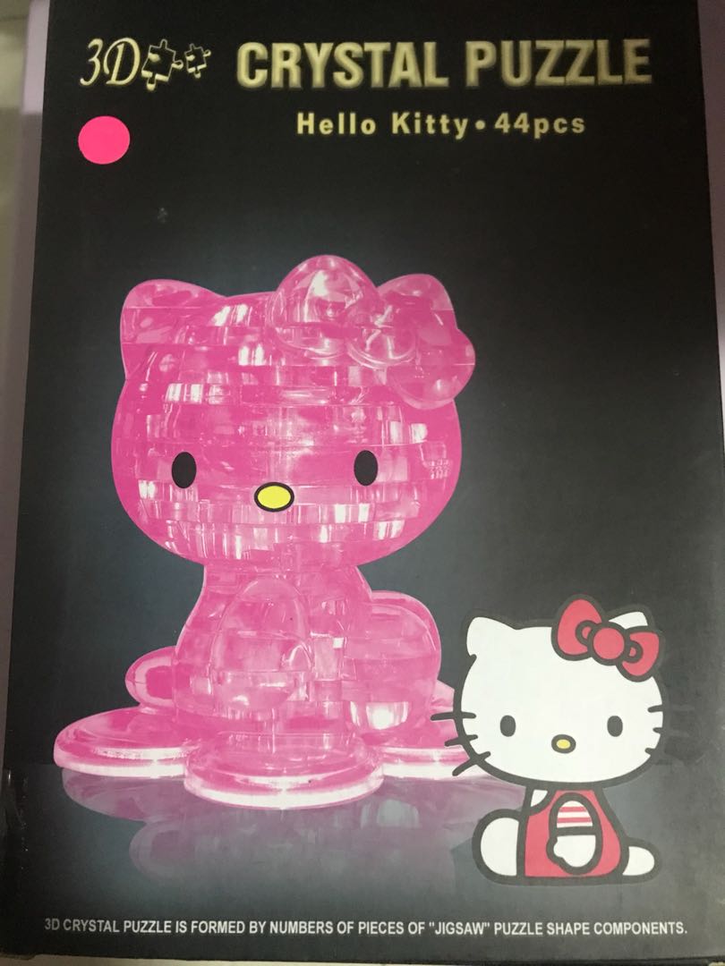 Hello kitty crystal sales puzzle