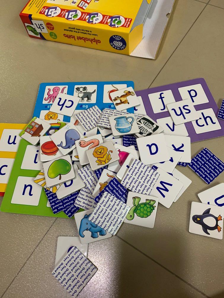 Alphabet lotto, Hobbies & Toys, Toys & Games on Carousell