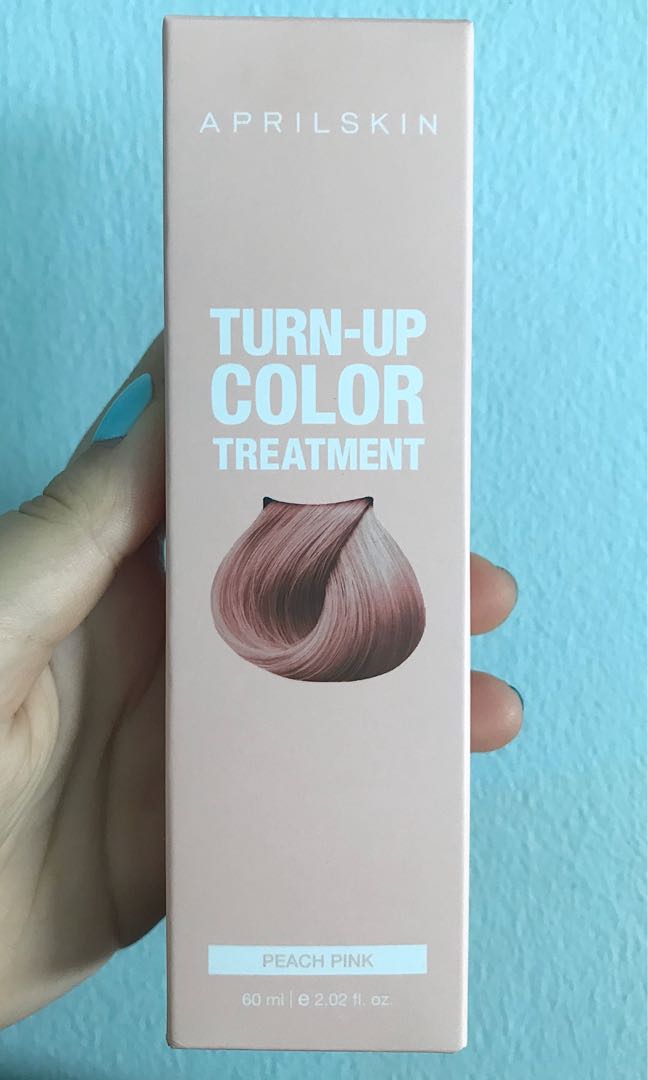 April Skin Turn Up Color Treatment (peach pink), Beauty & Personal Care ...
