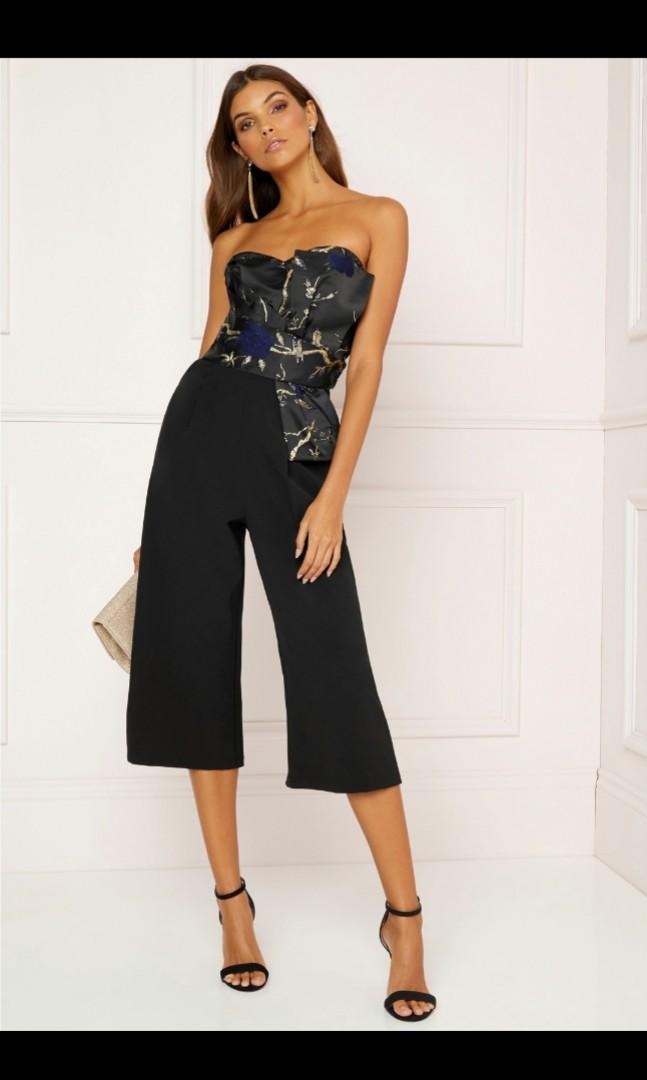 BN Lipsy Oriental Jacquard Jumpsuit Women s Fashion Dresses Sets Jumpsuits on Carousell