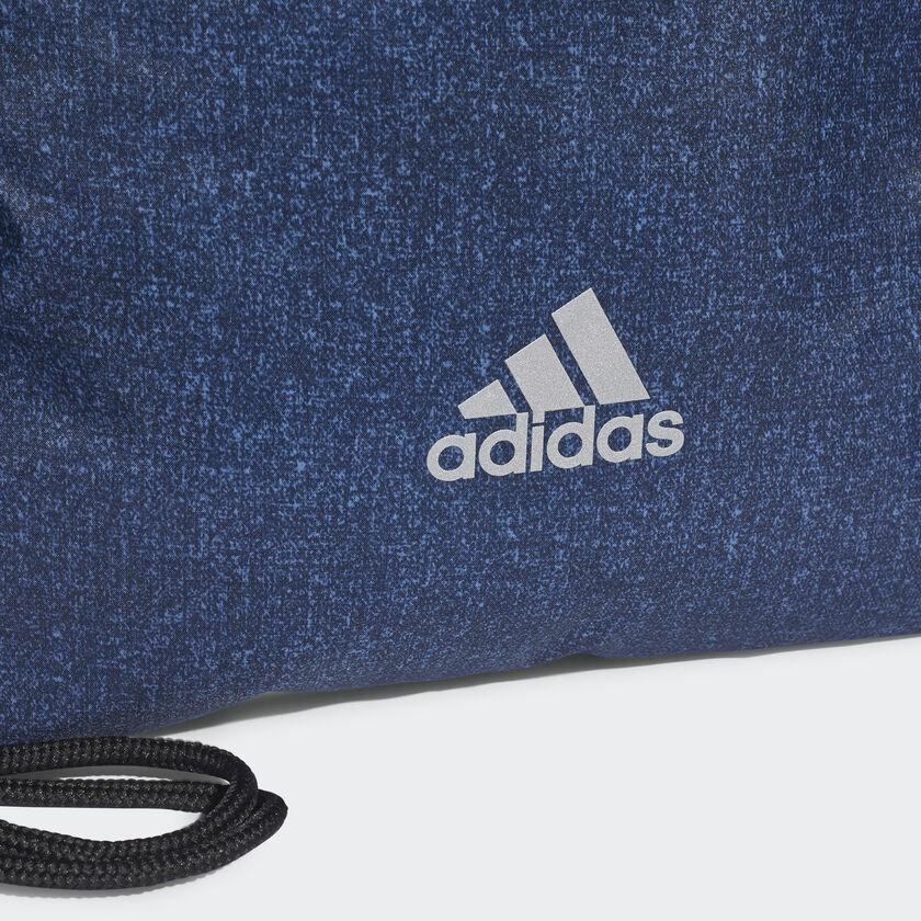 BNIB ADIDAS RUN GYM DRAWSTRING BAG - BLUE MULTI, Men's Fashion, Bags ...