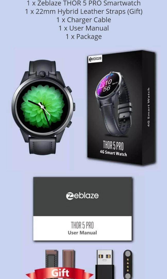 Zeblaze thor pro user manual top