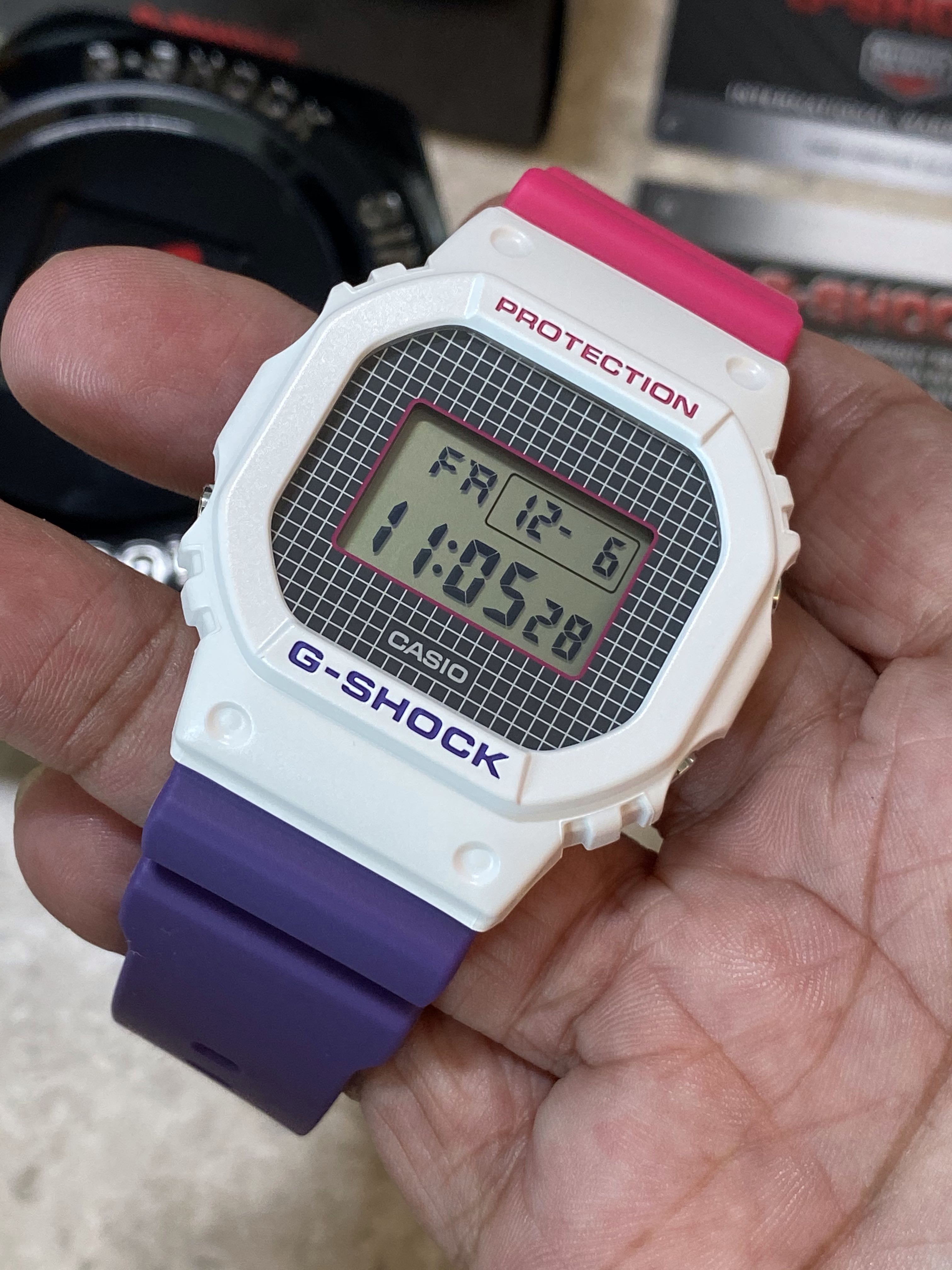 Casio G-Shock CLASSIC DW-5600THB-7 , dw5600thb , dw5600thb7 , G-SHOCK , gshock , G-Shock , CASIO Casio , casio, Women's Fashion, Watches & Accessories, Watches on Carousell