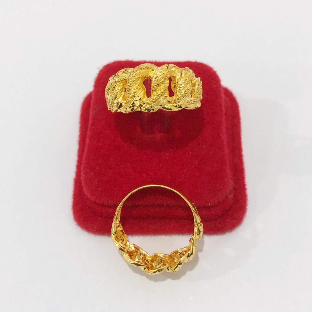 Cincin Emas 916 Coco Size 12 15 18 Women S Fashion Jewellery On Carousell Cincin emas 916 yang menampakkan pemakai kelihatan mewah dan anggun disebabkan pertukangannya yang halus dan teliti hanya boleh didapati di wah chan. cincin emas 916 coco size 12 15 18