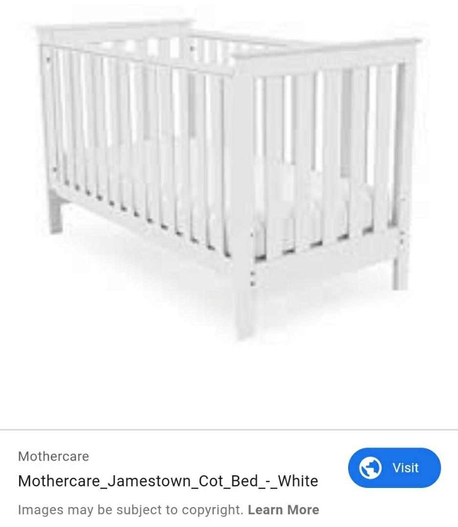 Free Mothercare Jamestown Cot, Babies & Kids, Baby Nursery & Kids