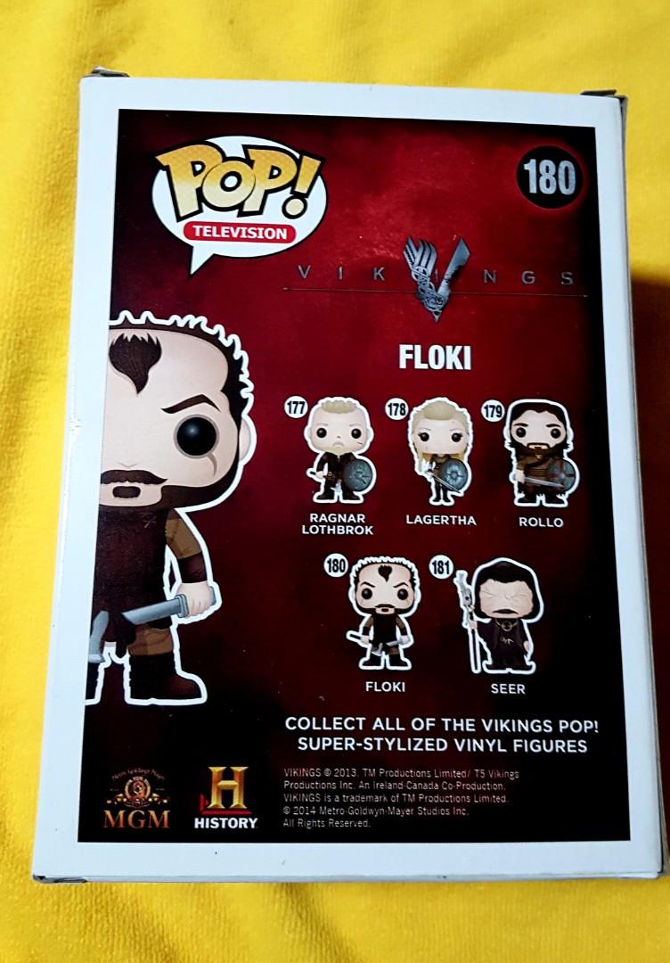 Funko POP Vikings Floki \u0026 Rollo 