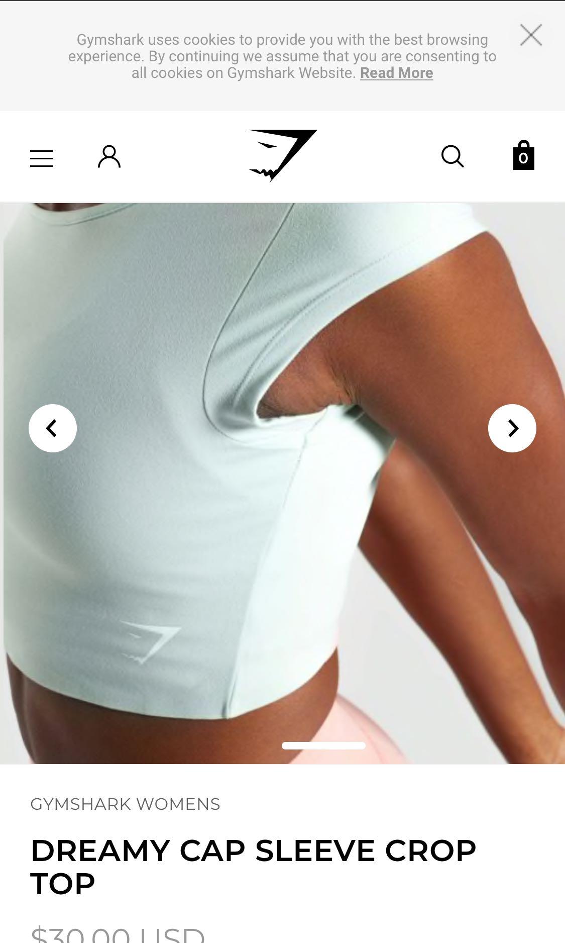 Dreamy cap sleeve crop top store