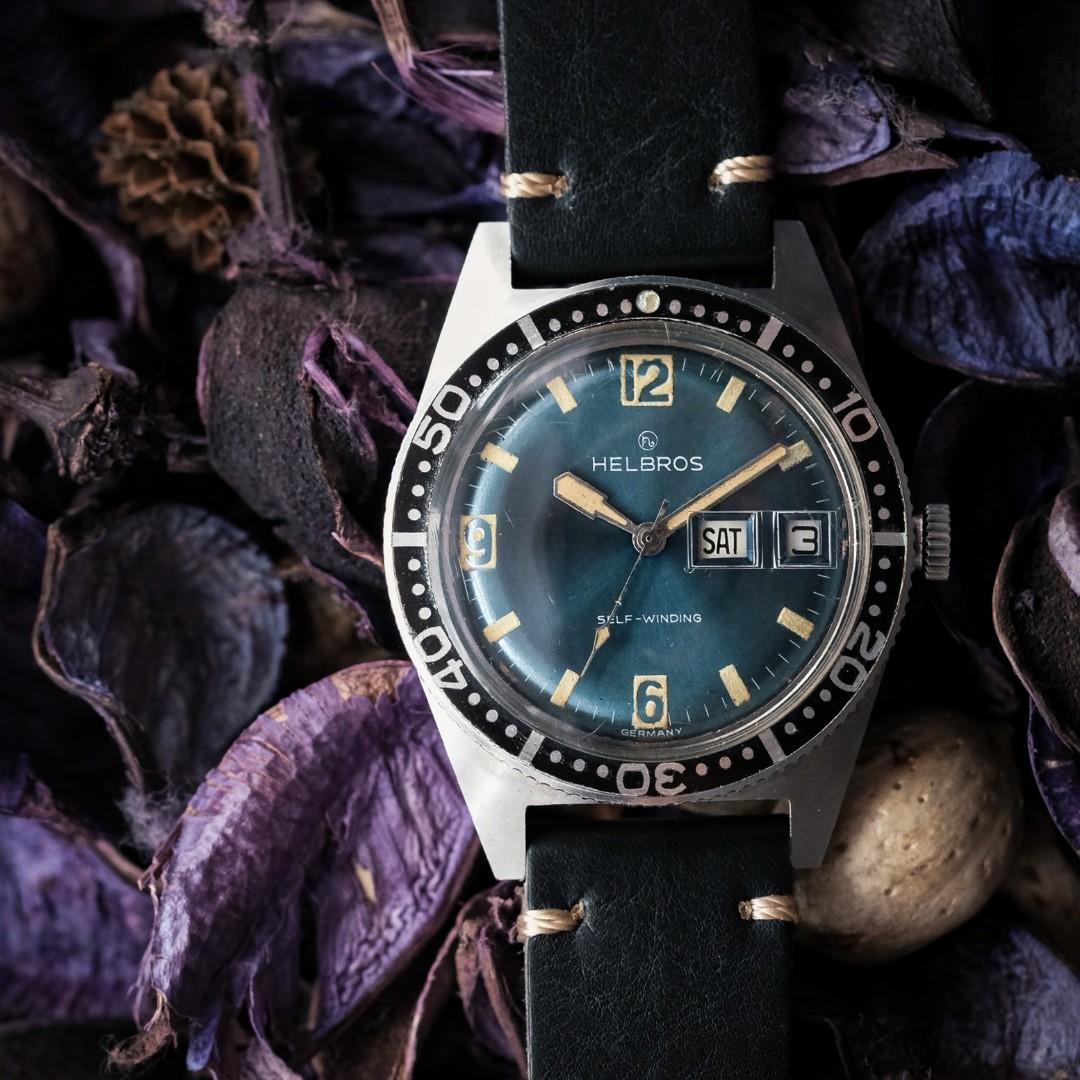 Helbros hot sale diver watch