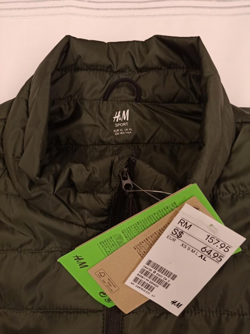 Padded outdoor top jacket h&m