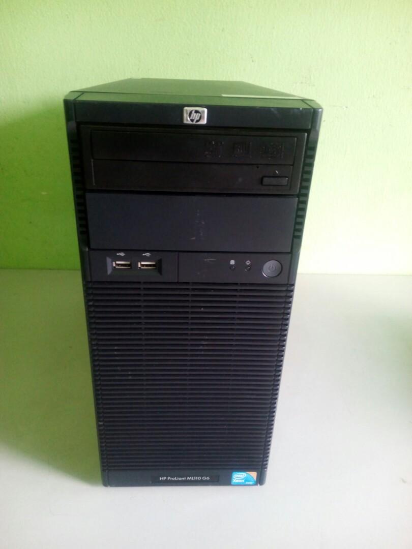 Hp Proliant Ml110 Gen 6 Tower Server Electronics Computers Others On Carousell