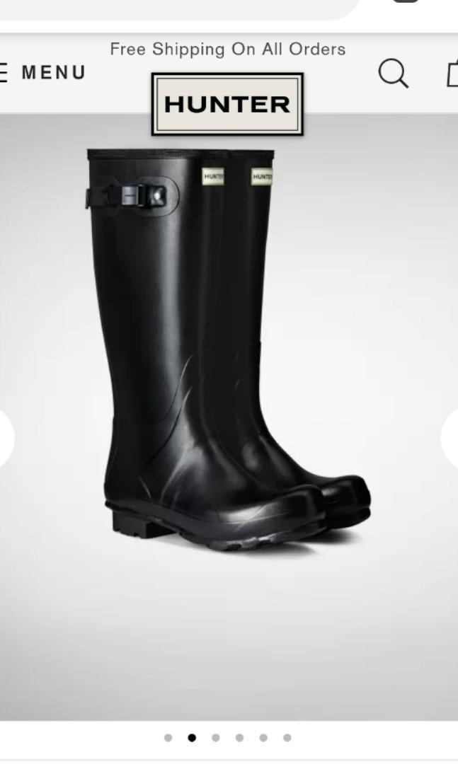 Hunter norris field boot mens top