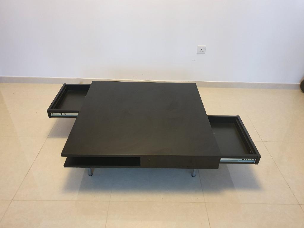 Tofteryd coffee table 2024 high gloss white