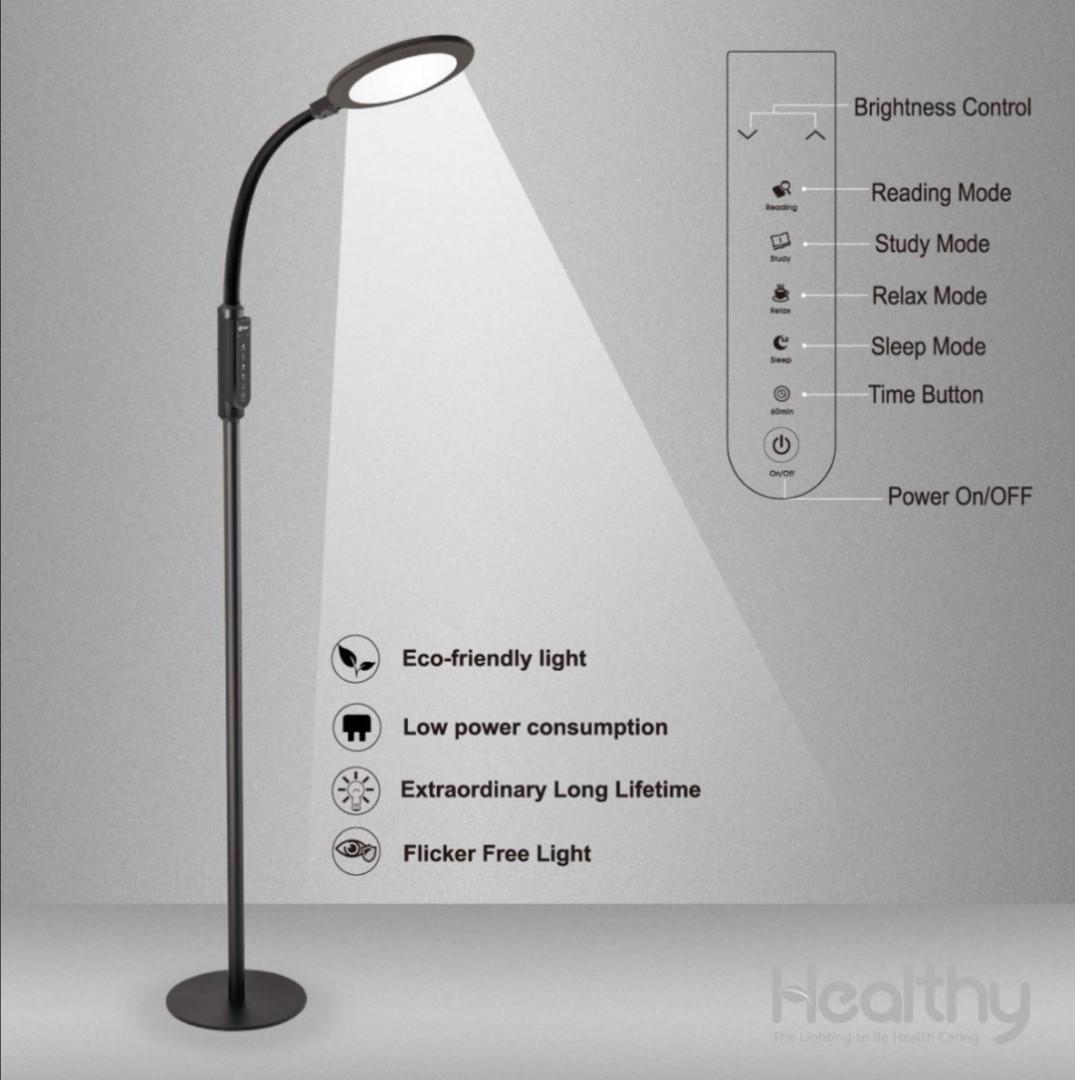 Led floor lamp Imigy 3rd Gen Furniture Home Living Lighting
