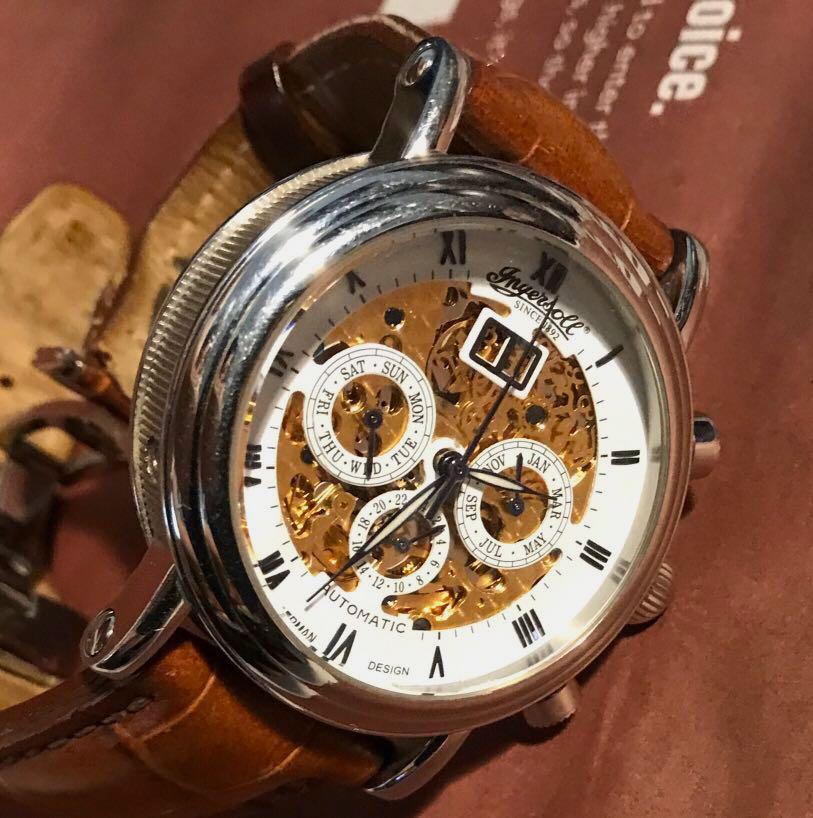 Ingersoll Men s automatic skeletal limited edition IN2700 watch