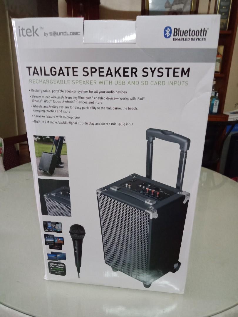 Itek Tailgate Speaker System Audio Soundbars Speakers