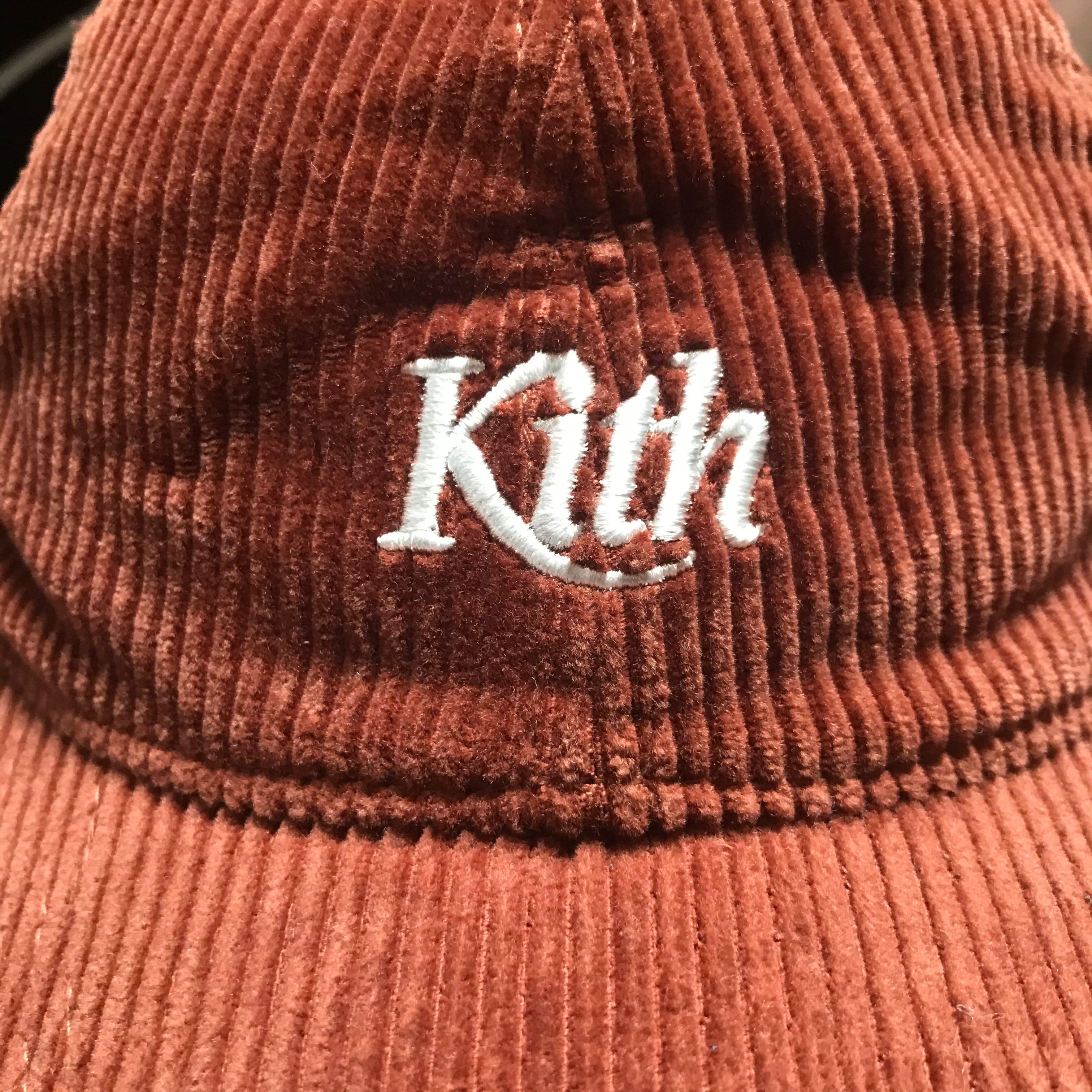 KITH CORDUROY CAP, Women's Fashion 