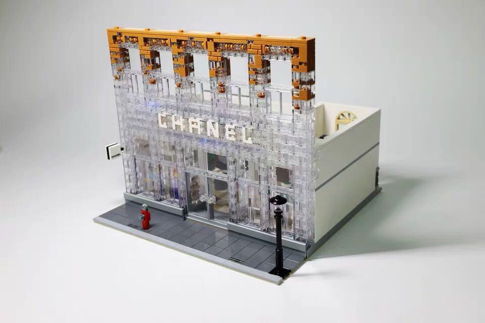 Lego MOC Chanel store Down Town PDF instructions