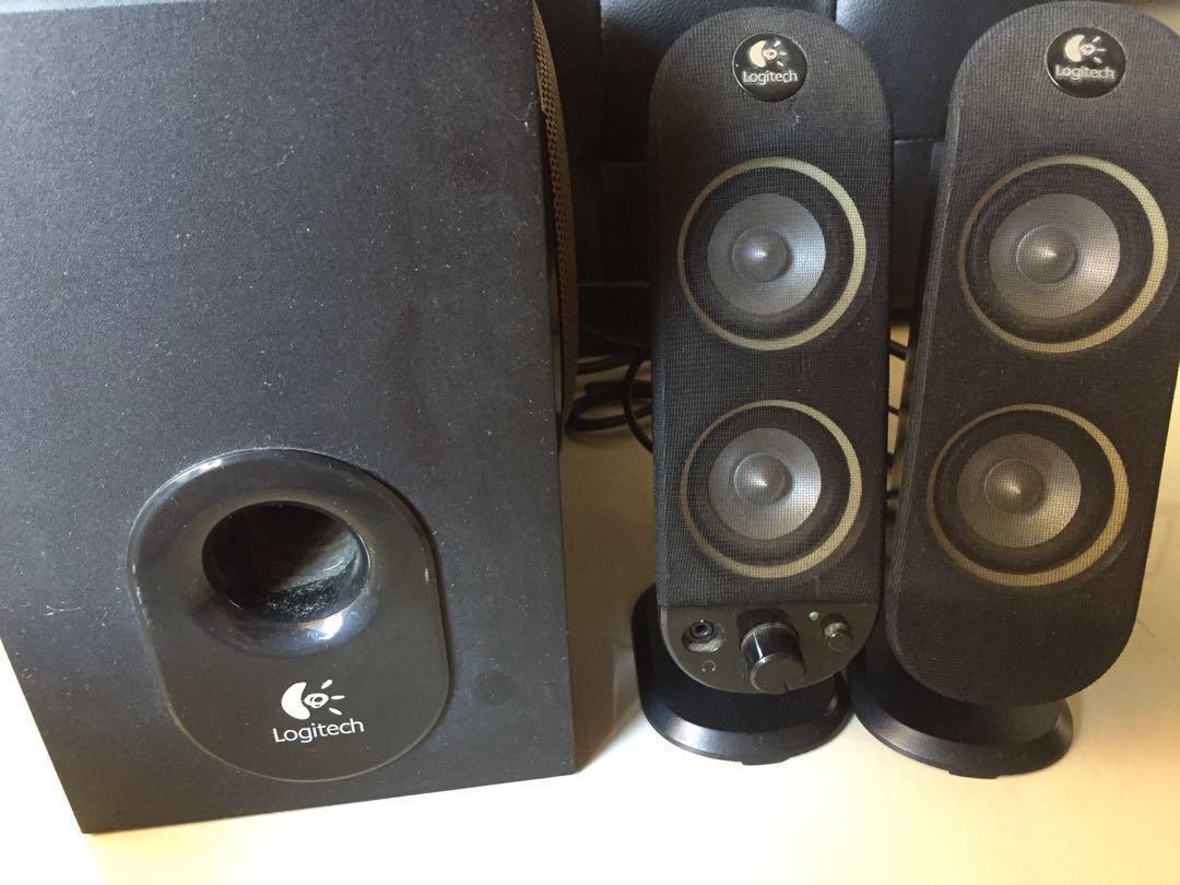 Logitech X230 Speaker System With Subwoofer for pc, Audio, Soundbars