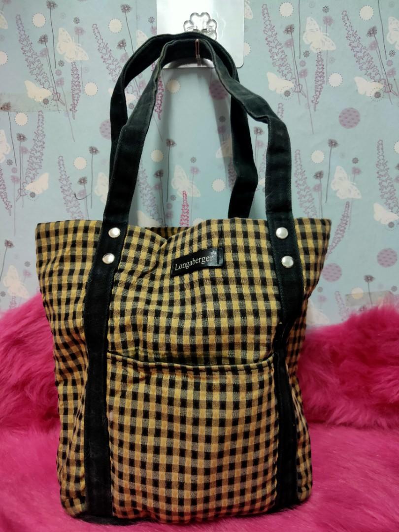 Longaberger tote clearance bag
