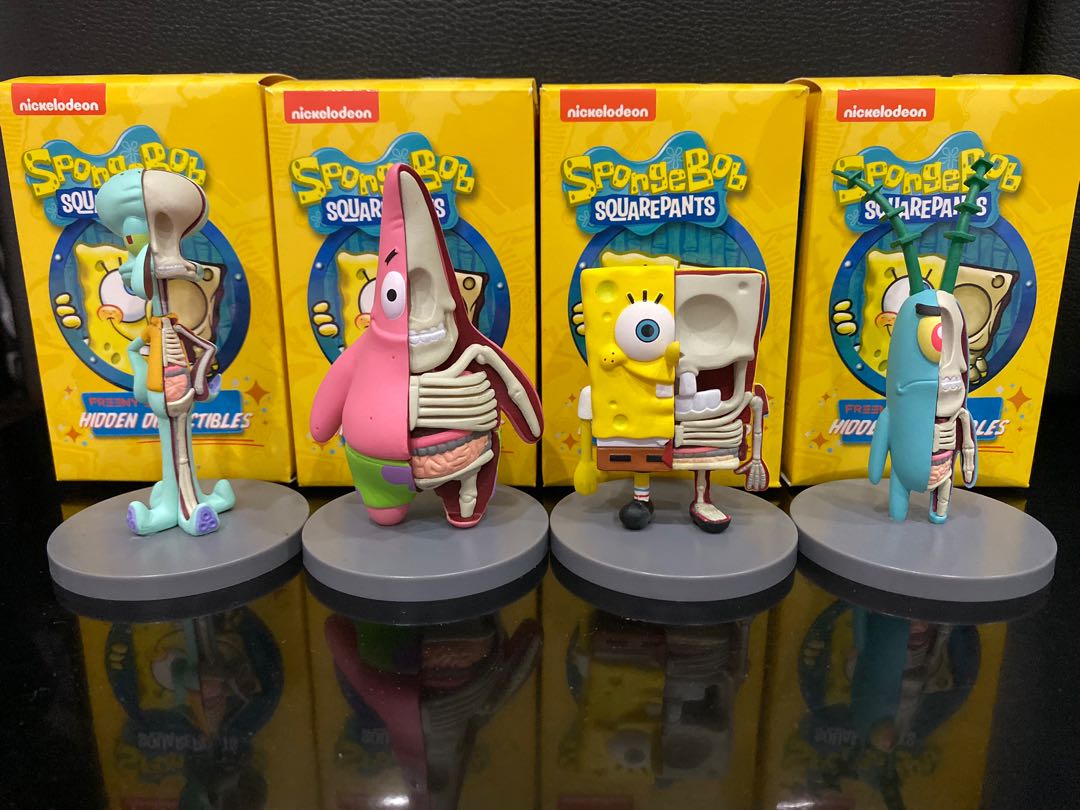 Mighty Jaxx x Jason Freeny SpongeBob Patrick Star Dissceted Figure Designer Toy 