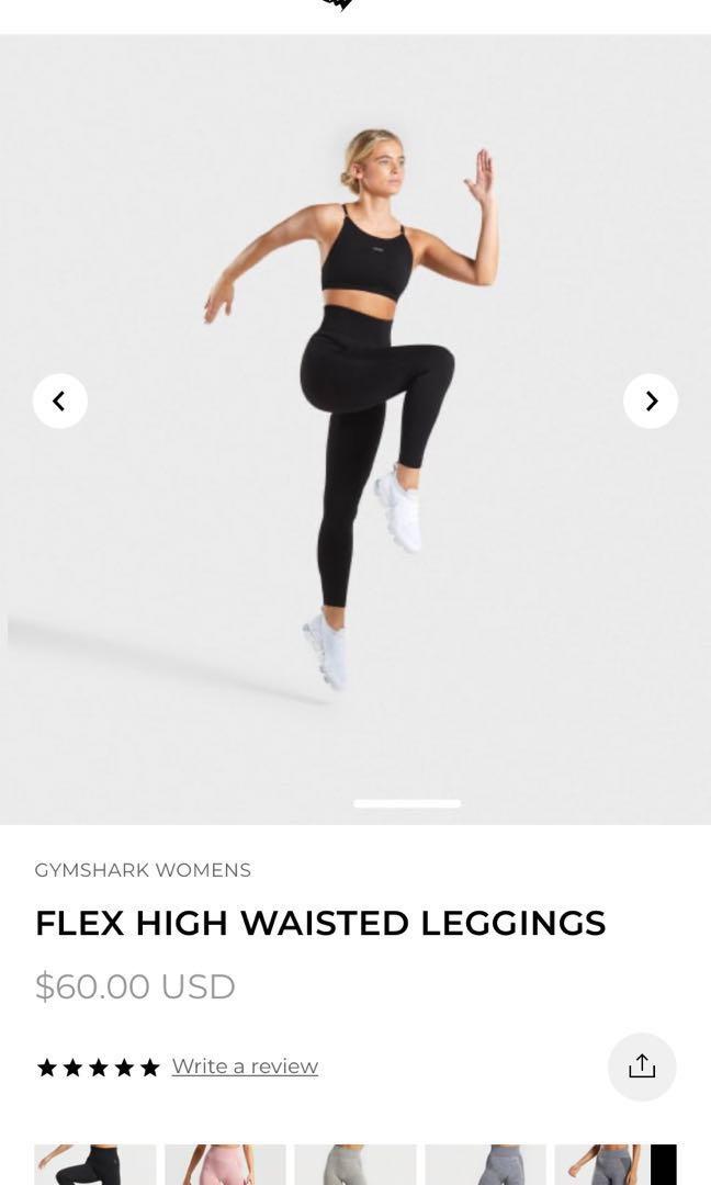 Gymshark FLEX HIGH WAISTED LEGGINGS, Women's Fashion, Bottoms