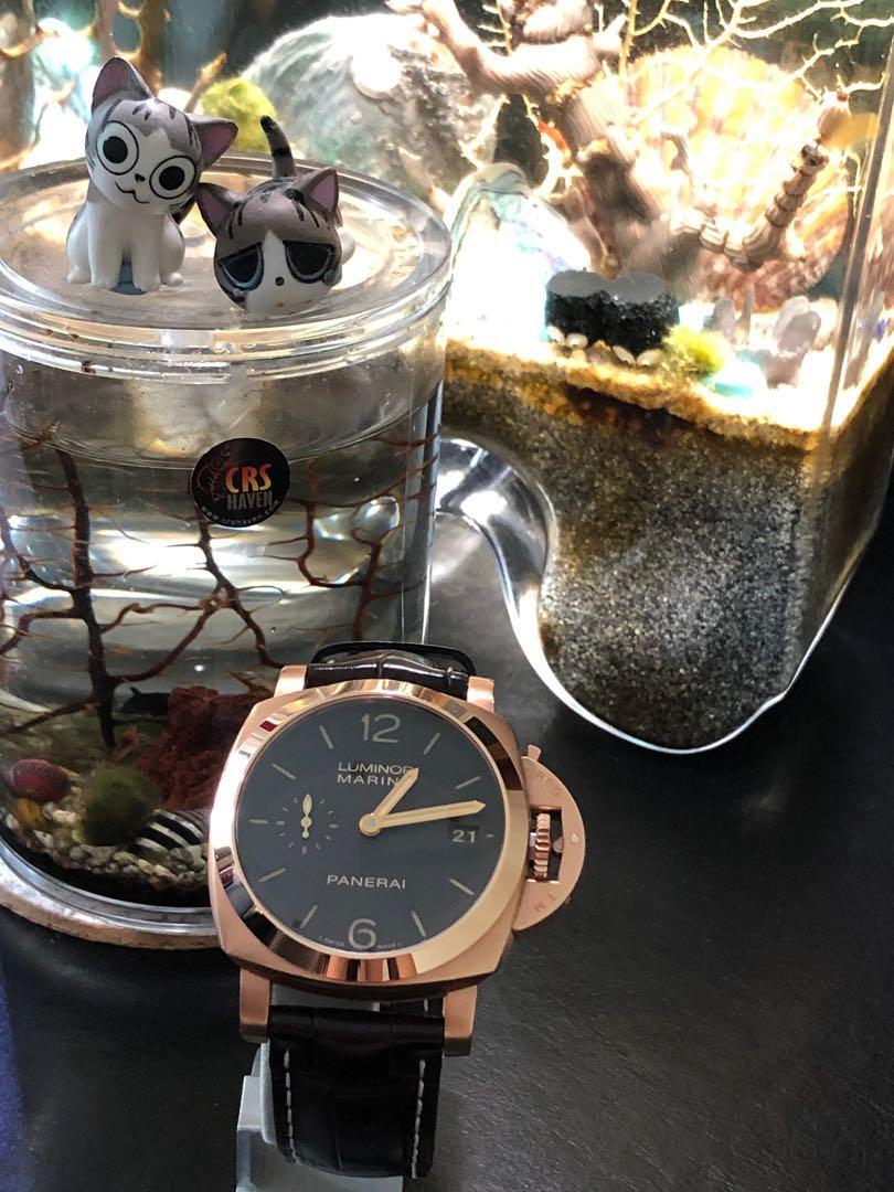 Panerai rose gold hotsell