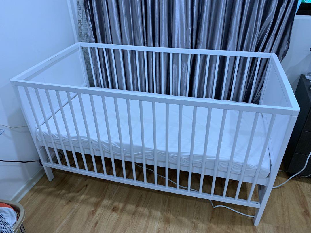 Pre loved Mothercare Balham Cot Bed White Babies Kids Baby Nursery Kids Furniture Cots Cribs on Carousell