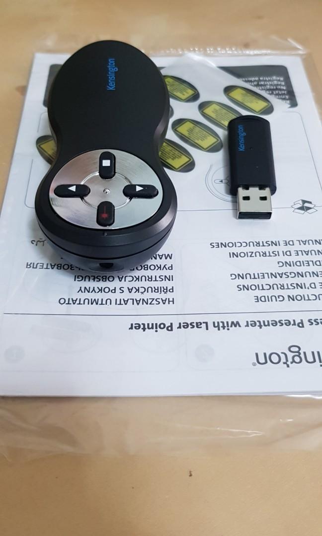 Presenter Clicker from Kensington, Computers & Tech, Parts