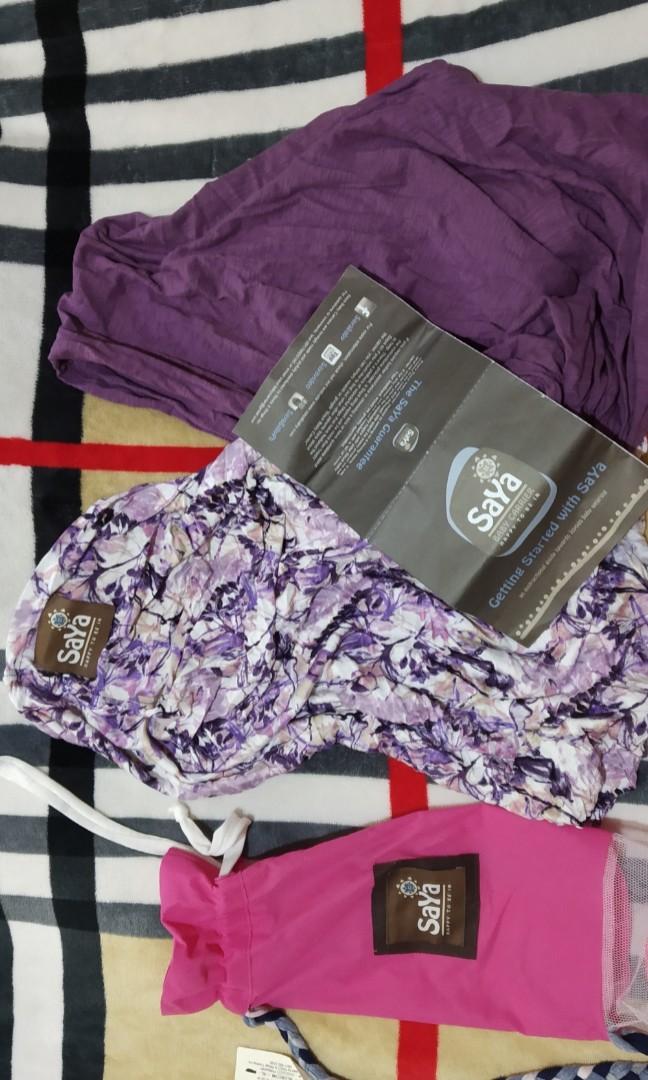 how to wear saya carrier