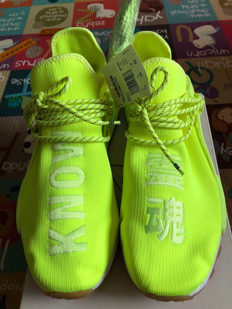 Pharrell nmd neon store