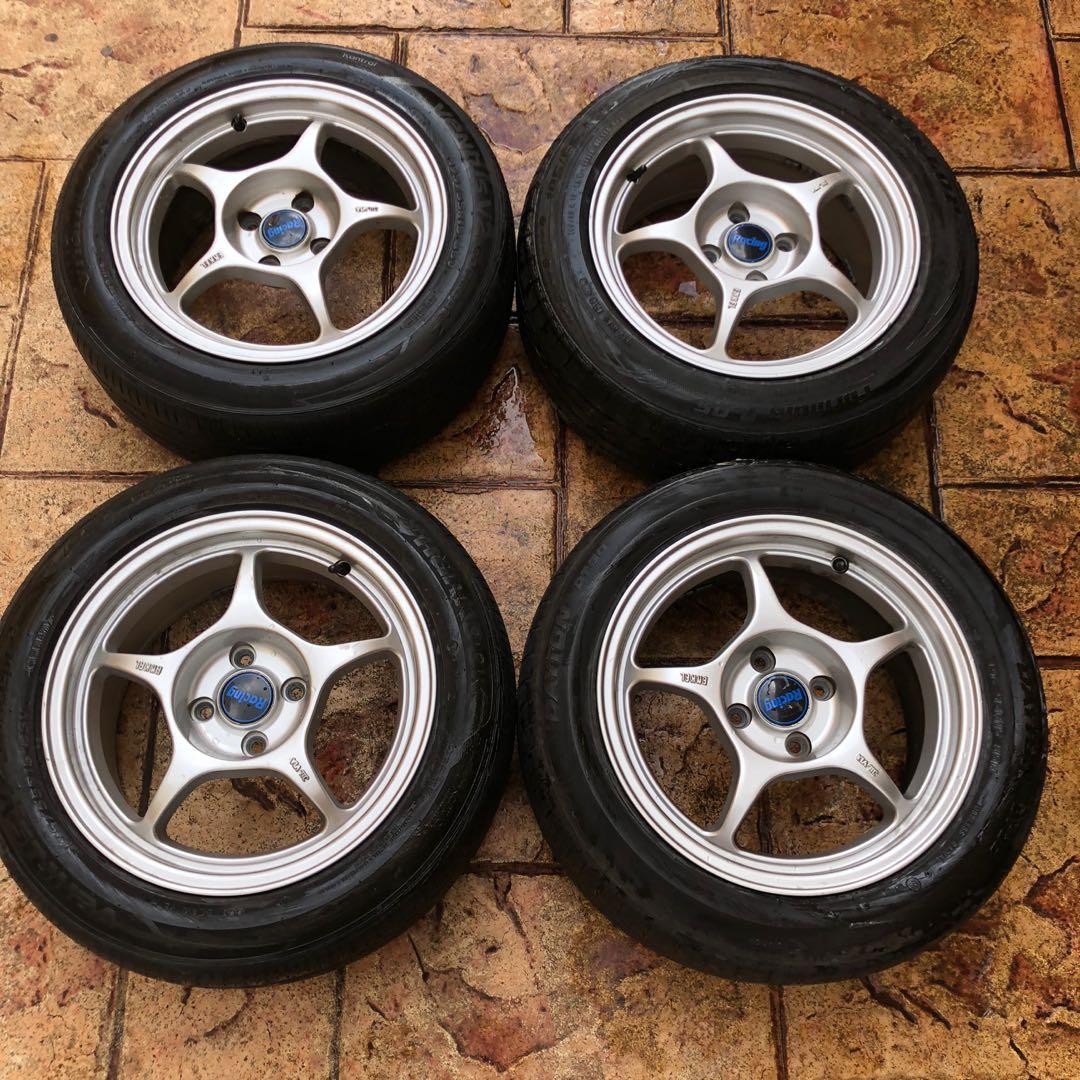 Rpo Rim Sport Rim Enkei rpo1 15, Auto Accessories on Carousell