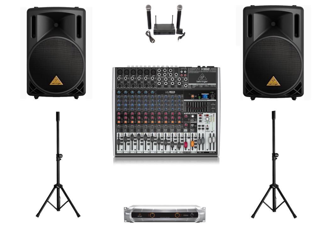 Standard best sale pa system