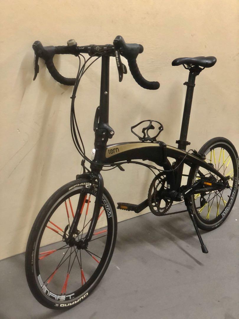 Tern Folding Bicycle Verge N8 Sports Equipment Bicycles Parts Bicycles on Carousell